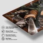 Anime Metal Poster Wall Decor - AOT Levi Ackerman - B - Image 6