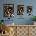 Anime Metal Poster Wall Decor - AOT Levi Ackerman - B - Image 7