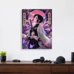 Anime Metal Poster Wall Decor - Slayer Shinobu - A - Image 4