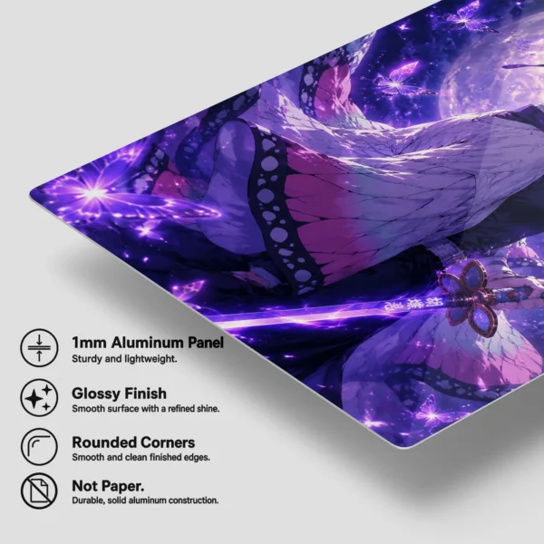 Anime Metal Poster Wall Decor - Slayer Shinobu - B - Image 6