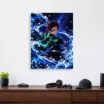 Anime Metal Poster Wall Decor - Slayer Tanjiro - A - Image 4