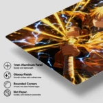 Anime Metal Poster Wall Decor - Slayer Zenitsu - A - Image 6