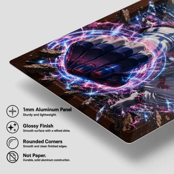 Anime Metal Poster Wall Decor - Slayer Akaza - A - Image 6