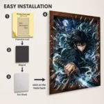 Anime Metal Poster Wall Decor - Slayer Muichiro - A - Image 2