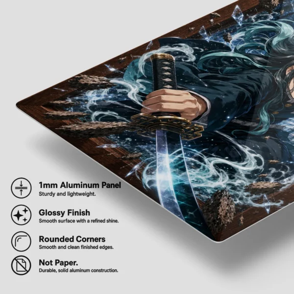 Anime Metal Poster Wall Decor - Slayer Muichiro - A - Image 6