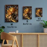 Anime Metal Poster Wall Decor - Slayer Zenitsu - B - Image 7