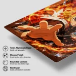 Anime Metal Poster Wall Decor - Slayer Rengoku - C - Image 6