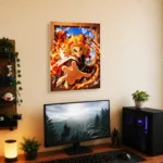 Anime Metal Poster Wall Decor - Slayer Rengoku - C - Image 5