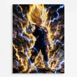 Anime Metal Poster Wall Decor - DB Vegeta