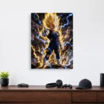 Anime Metal Poster Wall Decor - DB Vegeta - Image 4