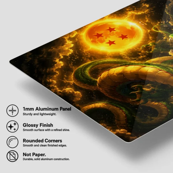 Anime Metal Poster Wall Decor - DB Shenron - Image 6