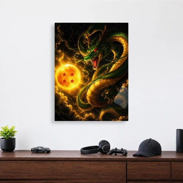 Anime Metal Poster Wall Decor - DB Shenron - Image 4