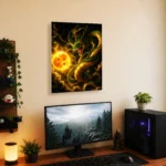 Anime Metal Poster Wall Decor - DB Shenron - Image 5
