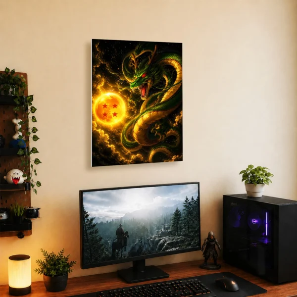 Anime Metal Poster Wall Decor - DB Shenron - Image 5