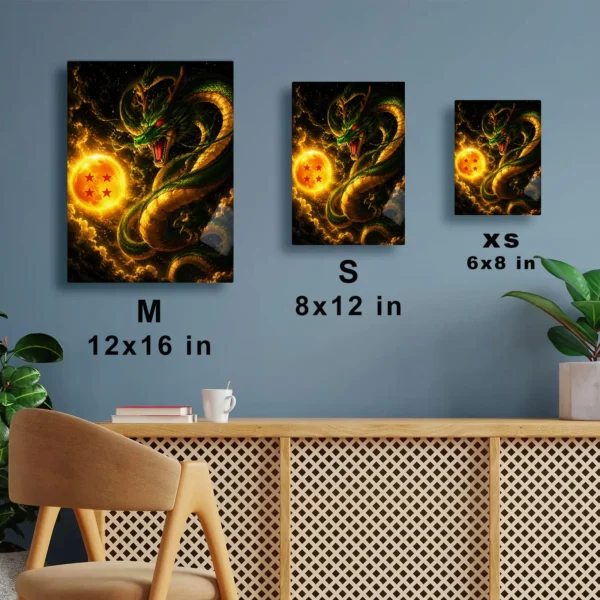 Anime Metal Poster Wall Decor - DB Shenron - Image 7