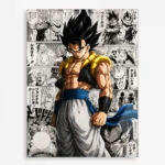 Anime Metal Poster Wall Decor - DB Vegeta - A