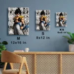 Anime Metal Poster Wall Decor - DB Vegeta - A - Image 7