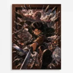 Anime Metal Poster Wall Decor - AOT - B