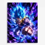 Anime Metal Poster Wall Decor - DB Vegeta - B