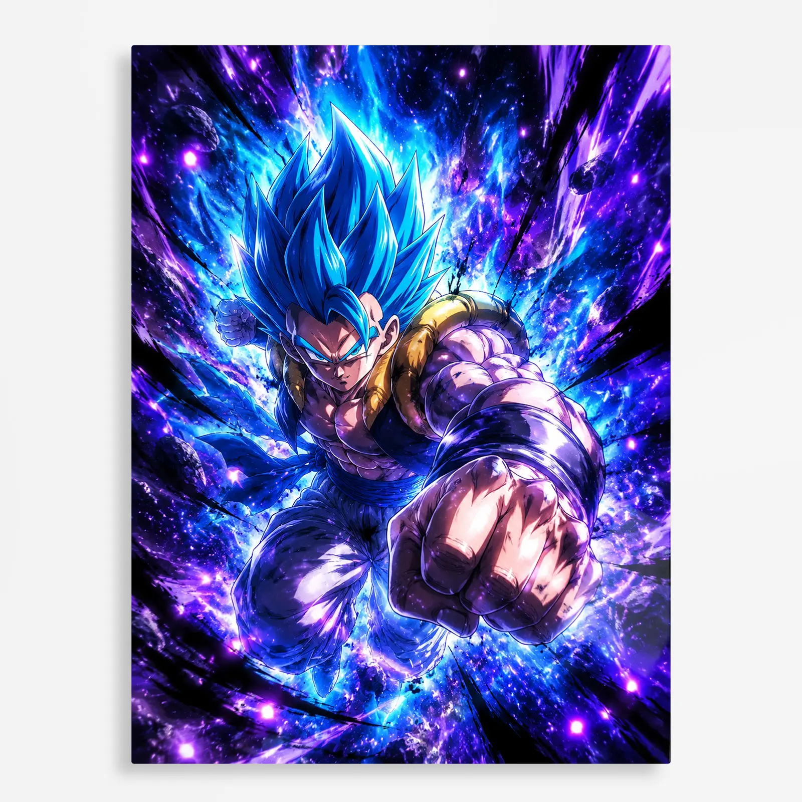 anime metal poster (120) s1 Anime Metal Poster Wall Decor - DB Vegeta - B - Image 1