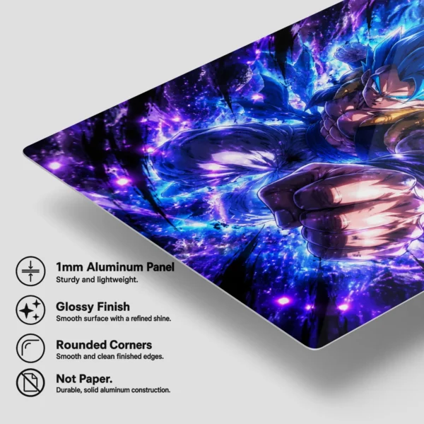 Anime Metal Poster Wall Decor - DB Vegeta - B - Image 6
