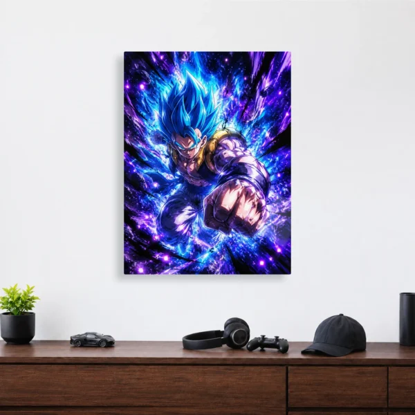 Anime Metal Poster Wall Decor - DB Vegeta - B - Image 4
