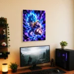 Anime Metal Poster Wall Decor - DB Vegeta - B - Image 5