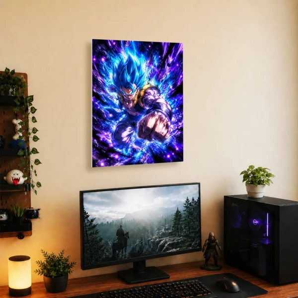 Anime Metal Poster Wall Decor - DB Vegeta - B - Image 5