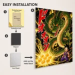 Anime Metal Poster Wall Decor - DB Shenron - A - Image 2
