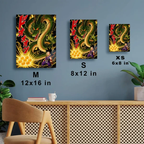 Anime Metal Poster Wall Decor - DB Shenron - A - Image 7