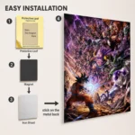 Anime Metal Poster Wall Decor - DB - A - Image 2