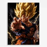 Anime Metal Poster Wall Decor - DB Goku