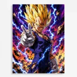 Anime Metal Poster Wall Decor - DB Shenron - B