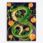 Anime Metal Poster Wall Decor - DB Shenron - C