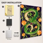 Anime Metal Poster Wall Decor - DB Shenron - C - Image 2