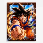 Anime Metal Poster Wall Decor - DB Goku - B