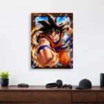 Anime Metal Poster Wall Decor - DB Goku - B - Image 4