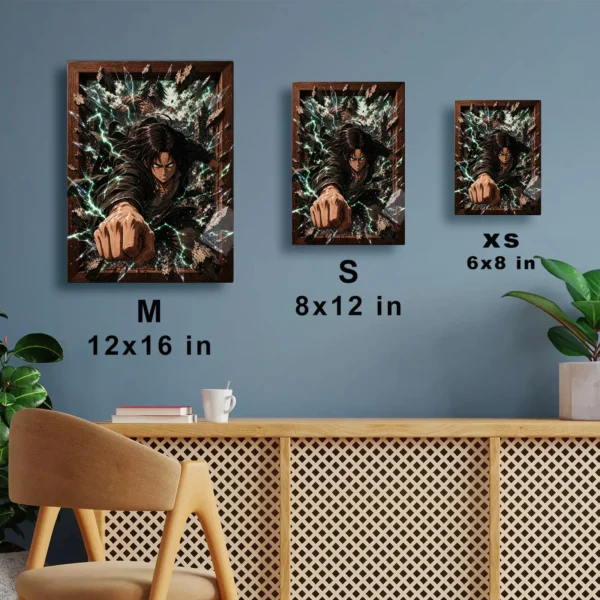 Anime Metal Poster Wall Decor - AOT - C - Image 7