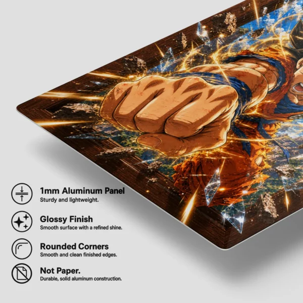Anime Metal Poster Wall Decor - DB Goku - C - Image 6