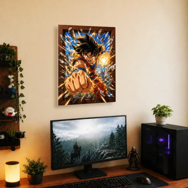Anime Metal Poster Wall Decor - DB Goku - C - Image 5