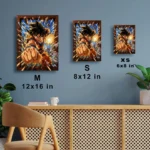 Anime Metal Poster Wall Decor - DB Goku - C - Image 7