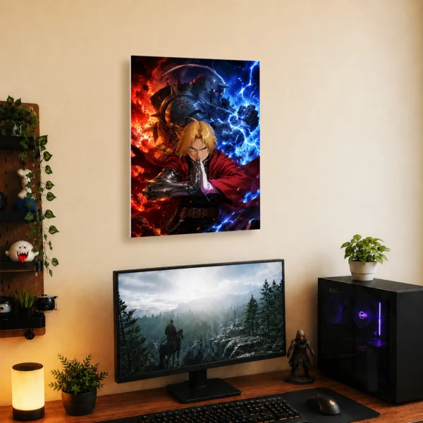 Anime Metal Poster Wall Decor - FMA - Image 5