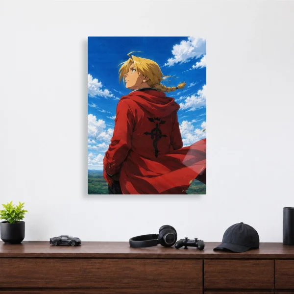 Anime Metal Poster Wall Decor - FMA Edward Elric - Image 4