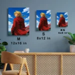 Anime Metal Poster Wall Decor - FMA Edward Elric - Image 7