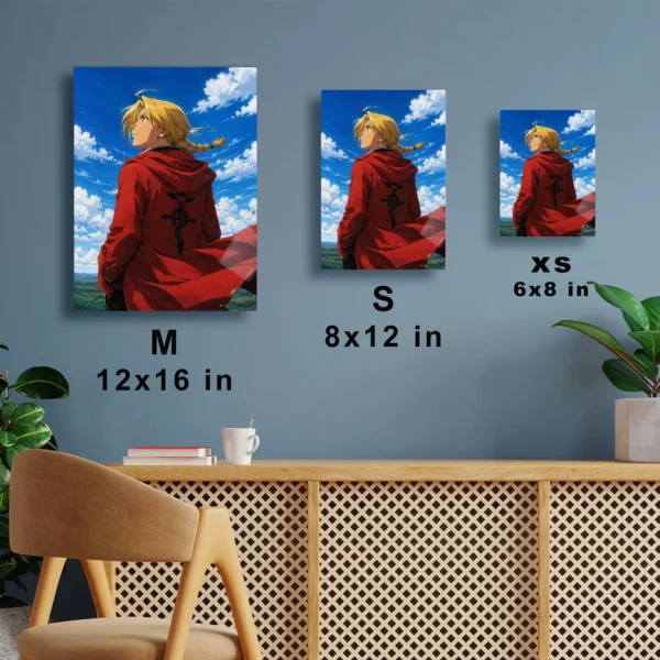 Anime Metal Poster Wall Decor - FMA Edward Elric - Image 7