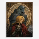 Anime Metal Poster Wall Decor - FMA - A