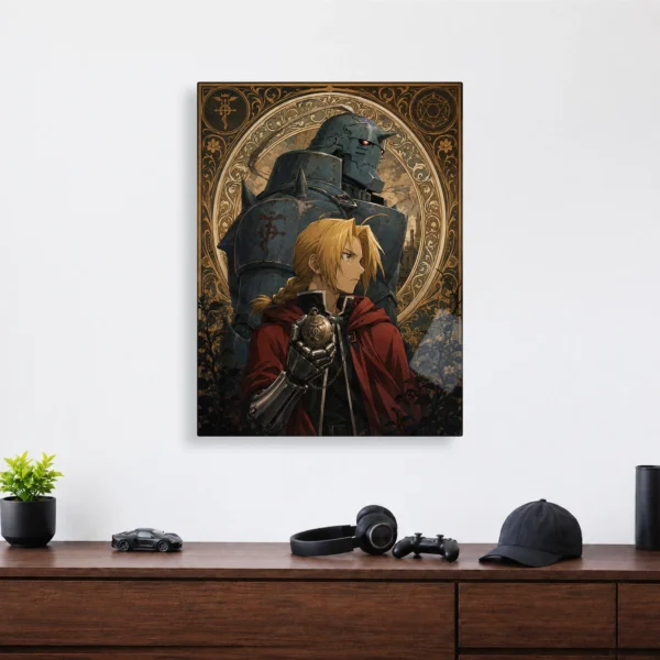 Anime Metal Poster Wall Decor - FMA - A - Image 4