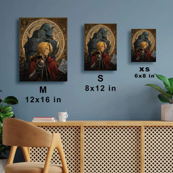 Anime Metal Poster Wall Decor - FMA - A - Image 7