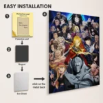 Anime Metal Poster Wall Decor - FMA - B - Image 2