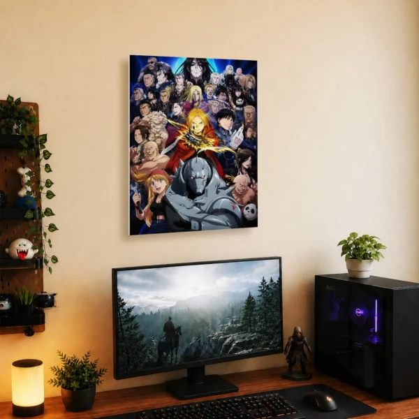 Anime Metal Poster Wall Decor - FMA - B - Image 5